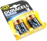 Duracell AA bat Alkaline 4 Turbo 81417102 -  1