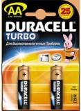 Duracell AA bat Alkaline 2 Turbo -  1