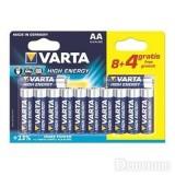 Energy Varta AA bat Alkaline 8+4 HIGH(04906121472) -  1
