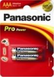 Panasonic AAA bat Alkaline 2 Pro Power (LR03PPG/2BP) -  1