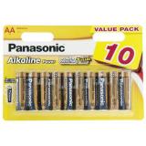 Panasonic AA bat Alkaline 10 Alkaline Power (LR6REB/10BW) -  1