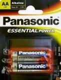 Panasonic AA bat Alkaline 2 Essential Power (LR6E/2BP) -  1