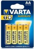 Varta AA bat Carbon-Zinc 4 SUPERLIFE (02006101304) -  1