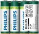 Philips AA bat Carbon-Zinc 4 LongLife (R6L4F/97) -   1