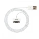 Just Simple 30 pin USB Cable White (30P-SMP10-WHT) -  1