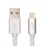 Just Unique Lightning USB Cable White (LGTNG-UNQ-WHT) -  1