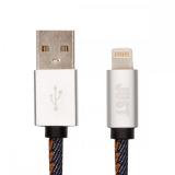 Just Unique Micro USB Cable Jeans (MCR-UNQ-JEAN) -  1