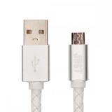 Just Unique Micro USB Cable White (MCR-UNQ-WHT) -  1