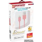 Promate linkMate-LT Lightning-USB 1.2  Peach (linkmate-lt.peach) -  1