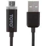 Toto TKG-12 LED lighting USB cable II microUSB 1m Black -  1