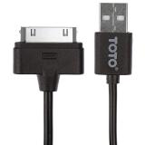 Toto TKG-15 High speed USB cable iPhone4 0,9m Black -  1