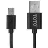 Toto TKG-17 High speed USB cable microUSB 0,9m Black -  1