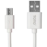 Toto TKG-21 High speed USB cable microUSB 2m White -  1