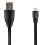 Toto TKG-09 Flat USB 2.0 Type C cable 1m Black -  1