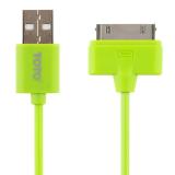 Toto TKG-15 High speed USB cable iPhone4 0,9m Green -  1