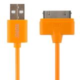 Toto TKG-15 High speed USB cable iPhone4 0,9m Orange -  1