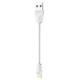 Golf GC-27S Double Sided Diamond cable White -   1