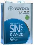 Toyota MOTOR OIL 0W-20 4 -  1