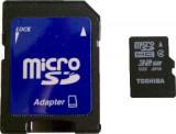 Toshiba 32 GB microSDHC class 4 + SD adapter -  1
