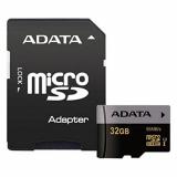 A-data 32 GB microSDHC UHS-I U3 Premier Pro + SD adapter AUSDH32GUI3CL10-RA1 -  1
