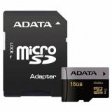 A-data 16 GB microSDHC UHS-I U3 Premier Pro + SD adapter AUSDH16GUI3CL10-RA1 -  1
