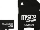 Exceleram 32 GB microSDHC class 10 + SD Adapter MSD3210A -  1
