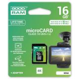 GoodRAM 16 GB microSDHC UHS-I U3 + SD Adapter M3AA-0160R11-DD -  1