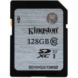 Kingston 128 GB SDXC Class 10 UHS-I SD10VG2/128GB -  1