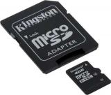 Kingston 4 GB microSDHC class 4 + SD Adapter SDC4/4GB -  1