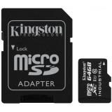 Kingston 64 GB microSDXC Class 10 UHS-I Industrial + SD Adapter SDCIT/64GB -  1