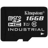 Kingston 16 GB microSDHC Class 10 UHS-I Industrial + SD Adapter SDCIT/16GB -  1