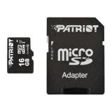 Patriot 16 GB microSDHC UHS-I + SD adapter PSF16GMCSDHC10 -  1