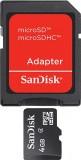 SanDisk 4 GB microSDHC + SD adapter (SDSDQM-004G-B35A) -  1