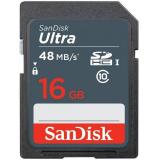 SanDisk 16 GB SDHC UHS-I Ultra SDSDUNB-016G-GN3IN -  1