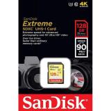 SanDisk 128 GB SDXC UHS-I U3 Extreme SDSDXNF-128G-GNCIN -  1