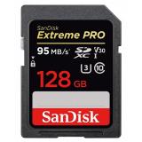 SanDisk 128 GB SDXC UHS-I U3 Extreme Pro SDSDXXG-128G-GN4IN -  1