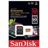SanDisk 32 GB microSDHC UHS-I U3 Extreme + SD adapter SDSQXVF-032G-GN6MA -  1