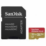 SanDisk 32 GB microSDHC UHS-I U3 Extreme PLUS + SD adapter SDSQXWG-032G-GN6MA -  1