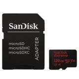 SanDisk 128 GB microSDXC UHS-I U3 Extreme Action A1 + SD Adapter SDSQXAF-128G-GN6MA -  1