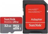 SanDisk 32 GB microSDHC Mobile Ultra + SD adapter (SDSDQU-032G-U46A) -  1