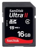 SanDisk SDHC Ultra II 16Gb -  1