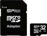 Silicon Power 32 GB microSDHC Class 6 + SD adapter -  1