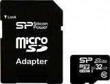 Silicon Power 32 GB microSDHC UHS-I Elite + SD adapter SP032GBSTHBU1V10-SP -  1
