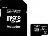 Silicon Power 32 GB microSDHC Class 10 UHS-I + SD adapter SP032GBSTHDU1V10-SP -  1