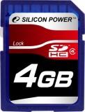 Silicon Power 4 GB SDHC Class 4 SP004GBSDH004V10 -  1
