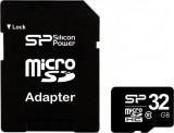Silicon Power 32 GB microSDHC Class 10 + SD adapter SP032GBSTH010V10-SP -  1