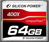 Silicon Power 64 GB 400x Professional CF Card SP064GBCFC400V10 -  1