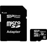 Silicon Power 32 GB microSDHC Class 10 UHS-I U3 + SD adapter SP032GBSTHDU3V10-SP -  1