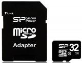 Silicon Power 32 GB microSDHC Class 10 + SD adapter -  1
