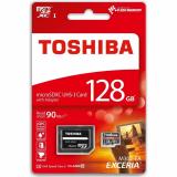 Toshiba 128 GB microSDXC Class 10 UHS-I U3 Exceria + SD adapter THN-M302R1280EA -  1
